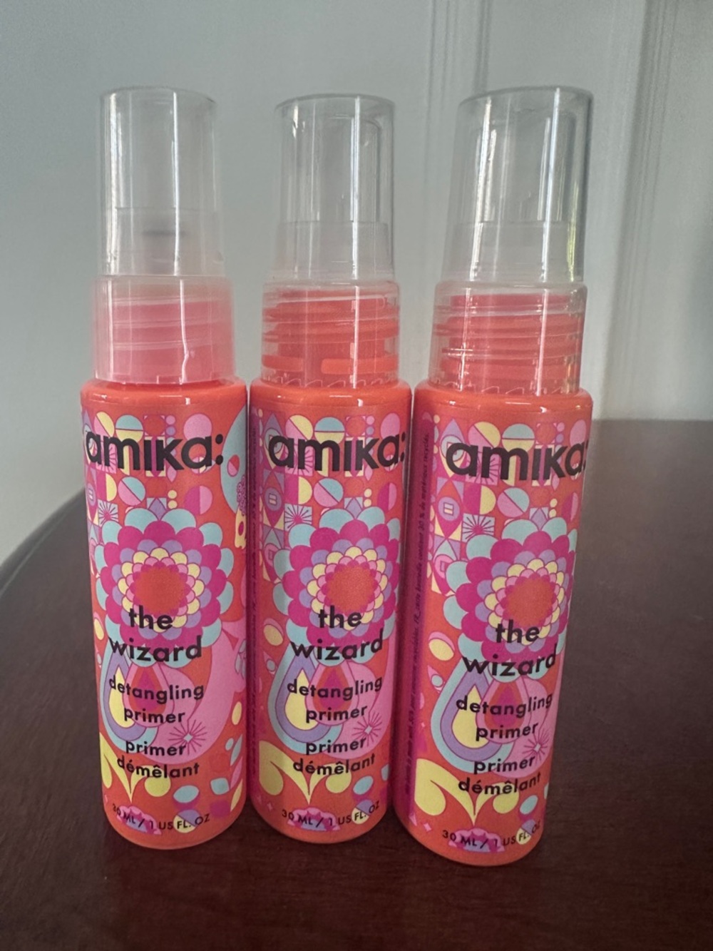 amika The Wizard Detangling Primer - 1oz 3pc